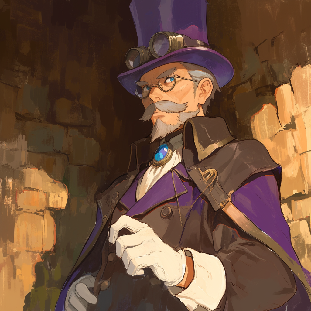 Mr. Graves in a cave